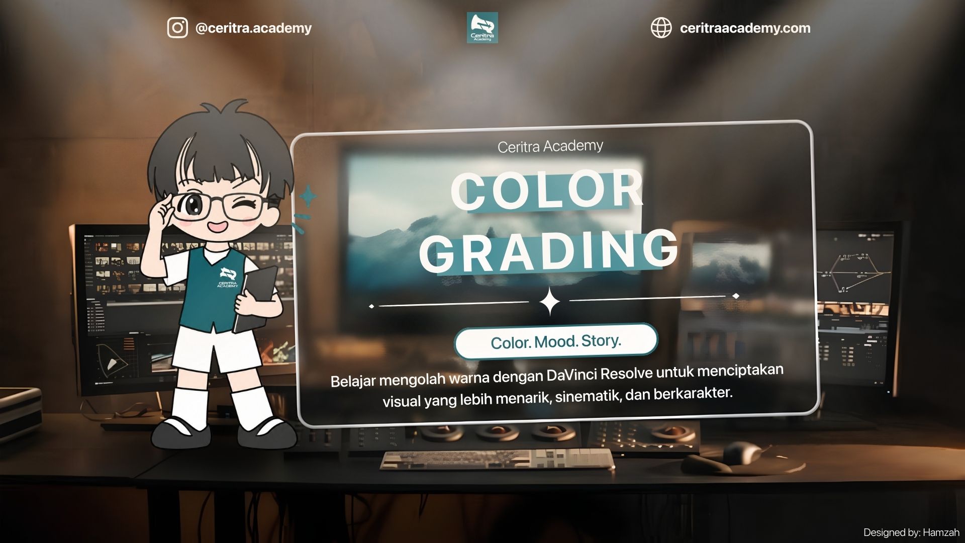 Color Grading Training Course with DaVinci Resolve